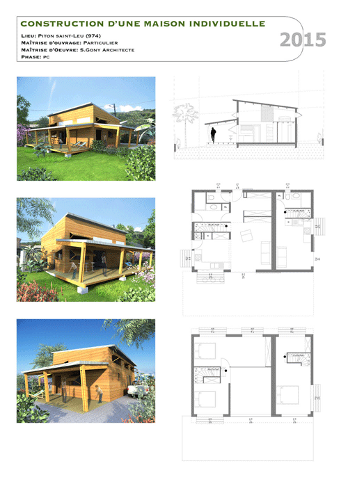 plan maison 974